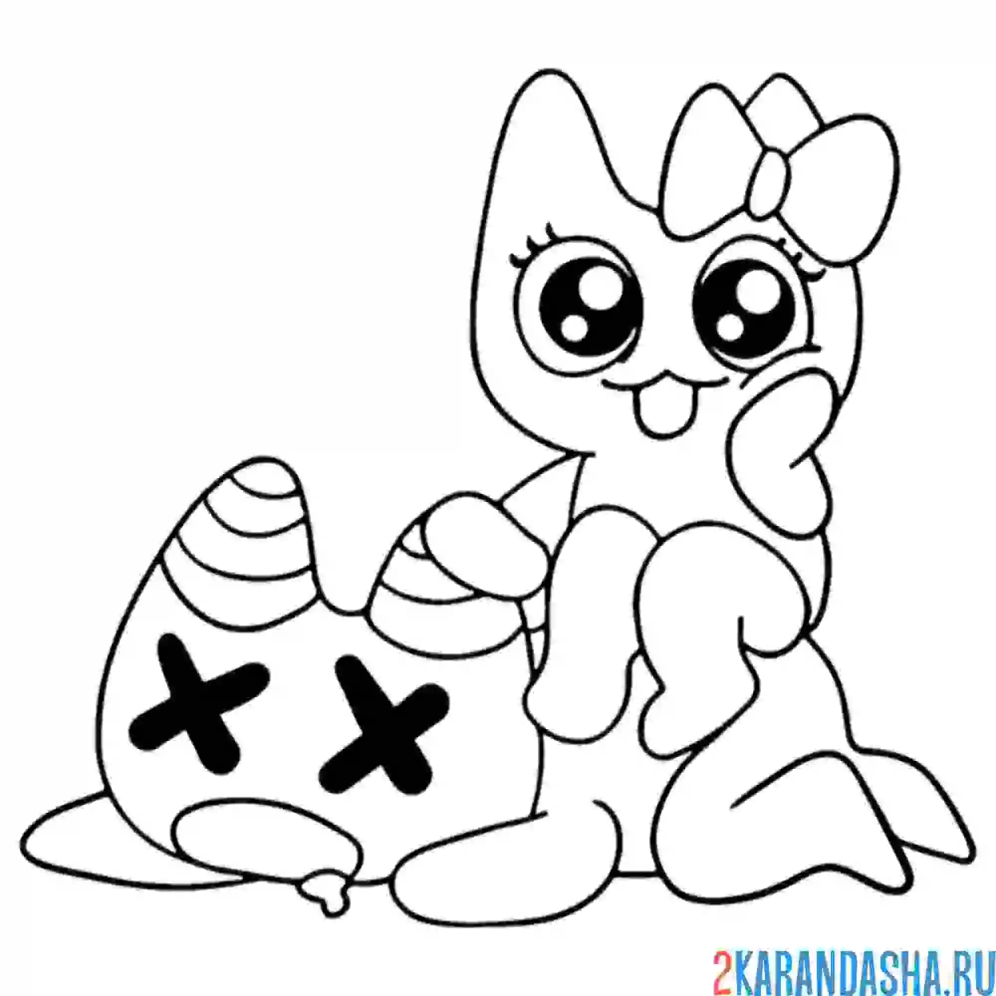 Раскраска банбалина