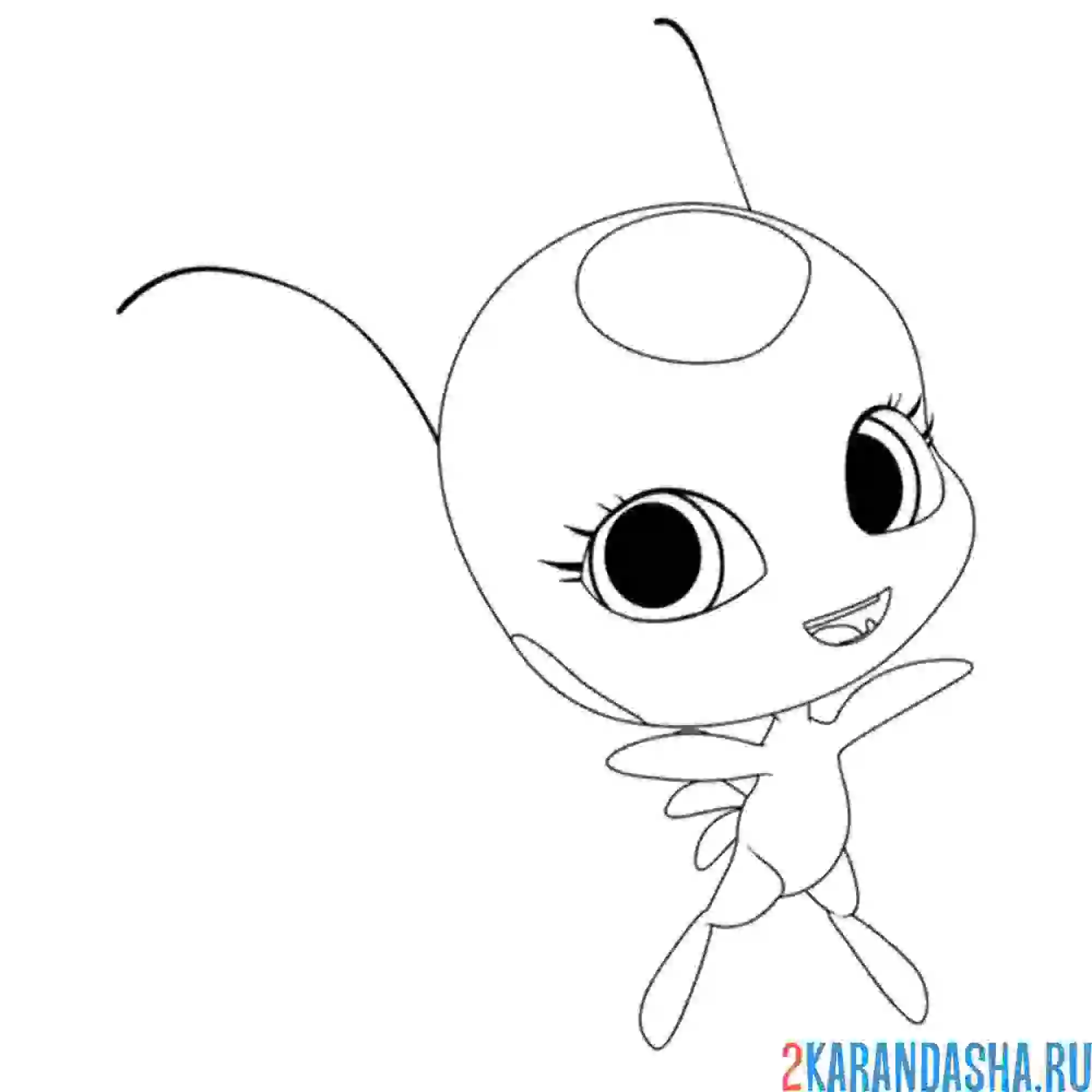 Раскраска тикки