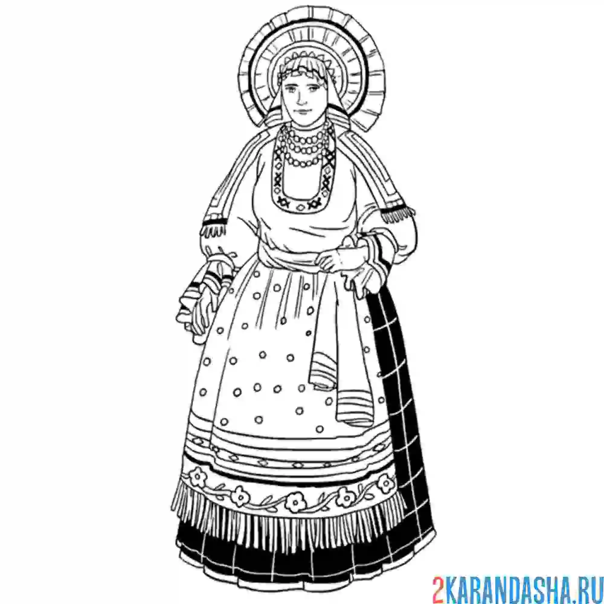 Раскраска орловская губерния 19 век