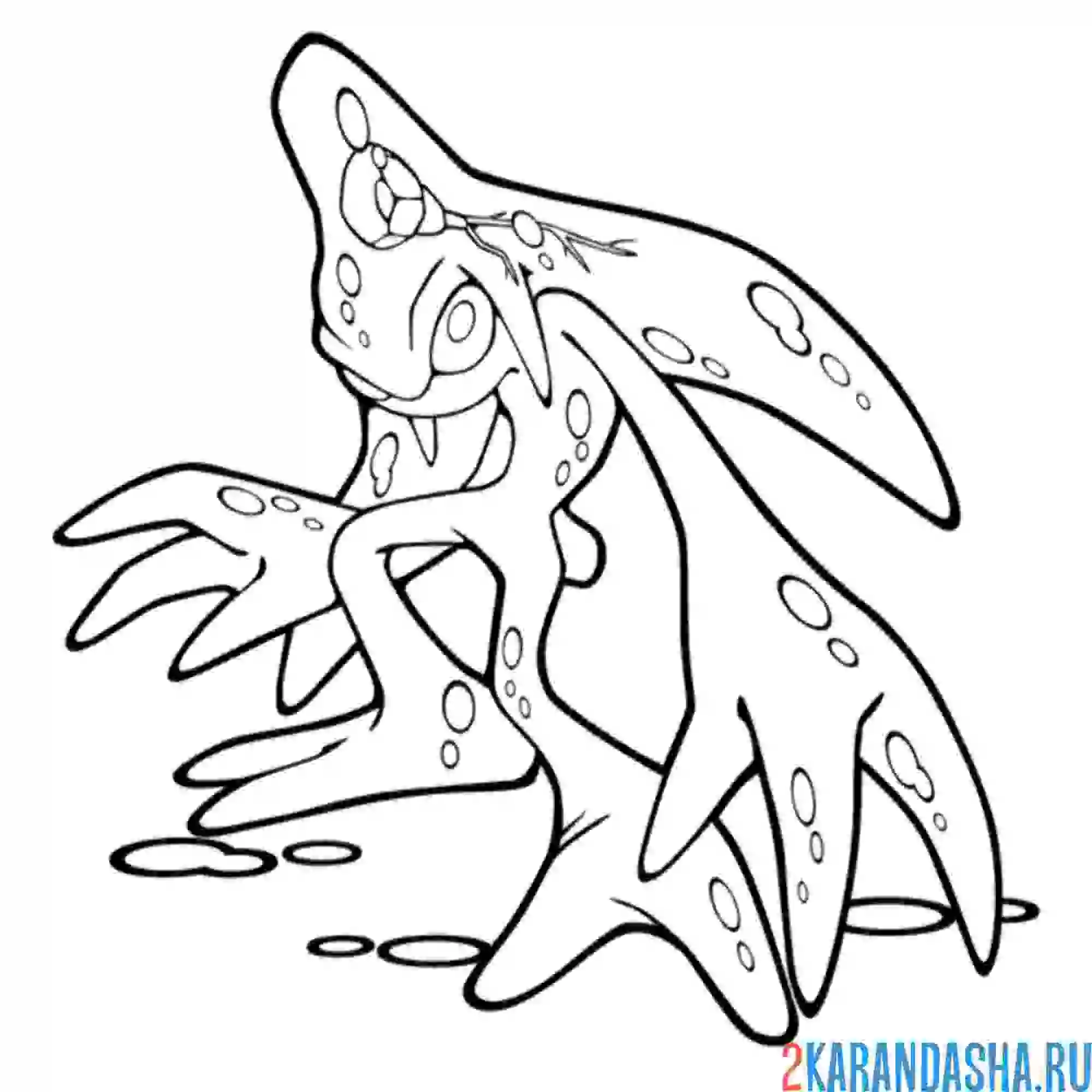 Раскраска хаос из соник