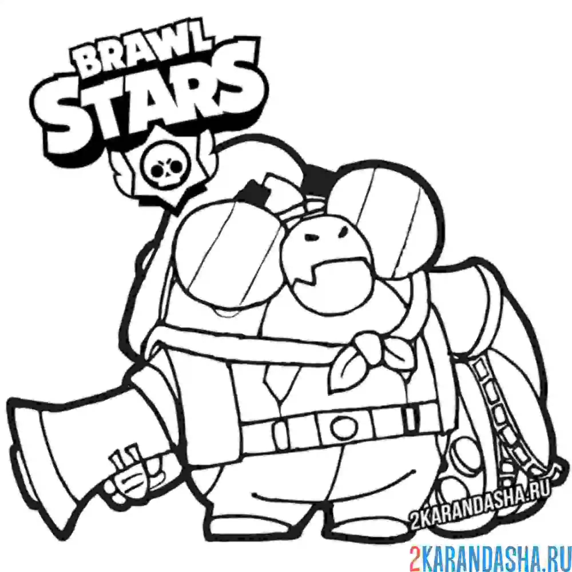 Раскраска базз режиссер броулуин и броуливуд