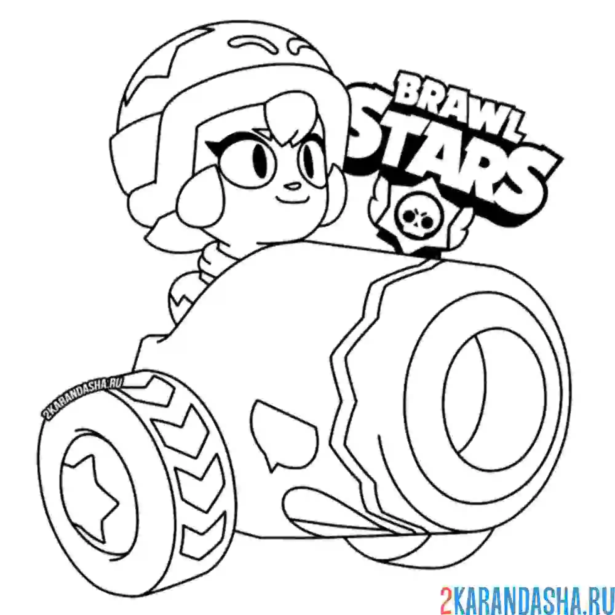 Раскраска бонни