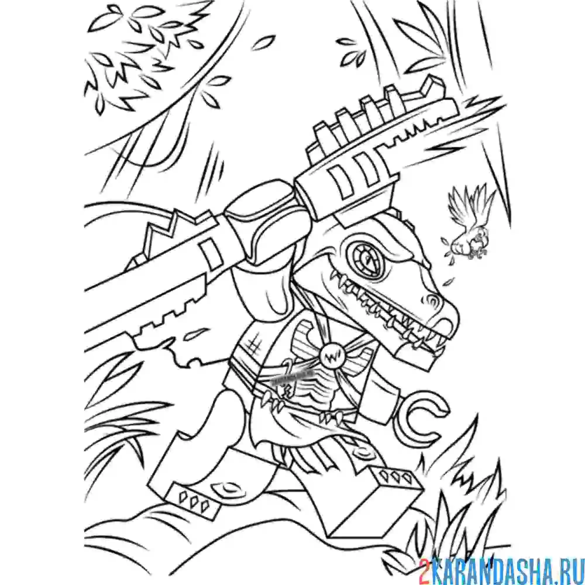 Раскраска чима краггер