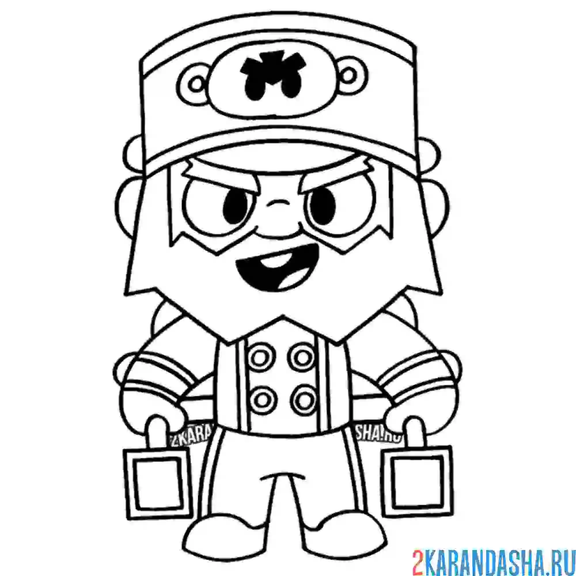 Раскраска динамайк портье майк