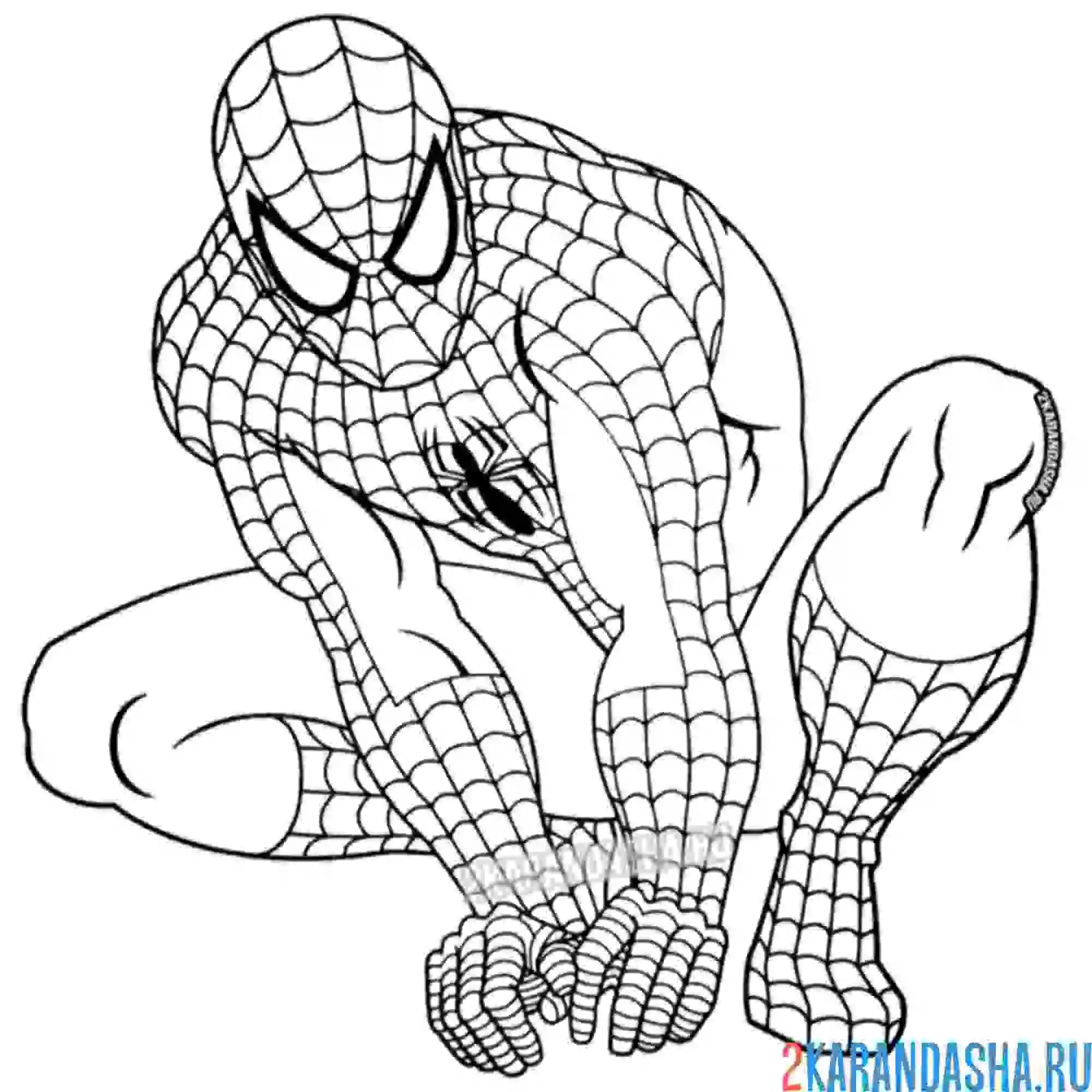 Раскраска добрый герой