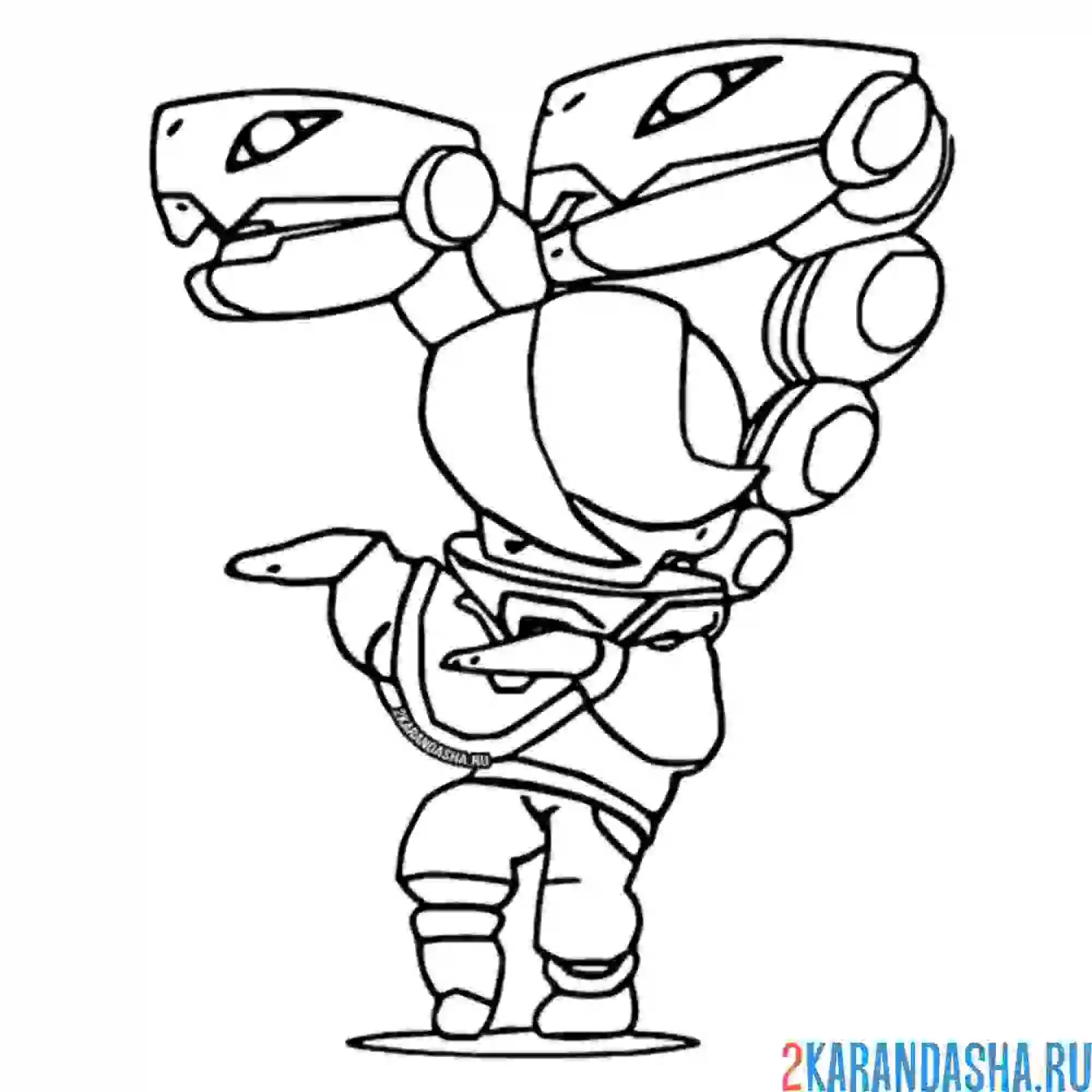 Раскраска эдгар орочи