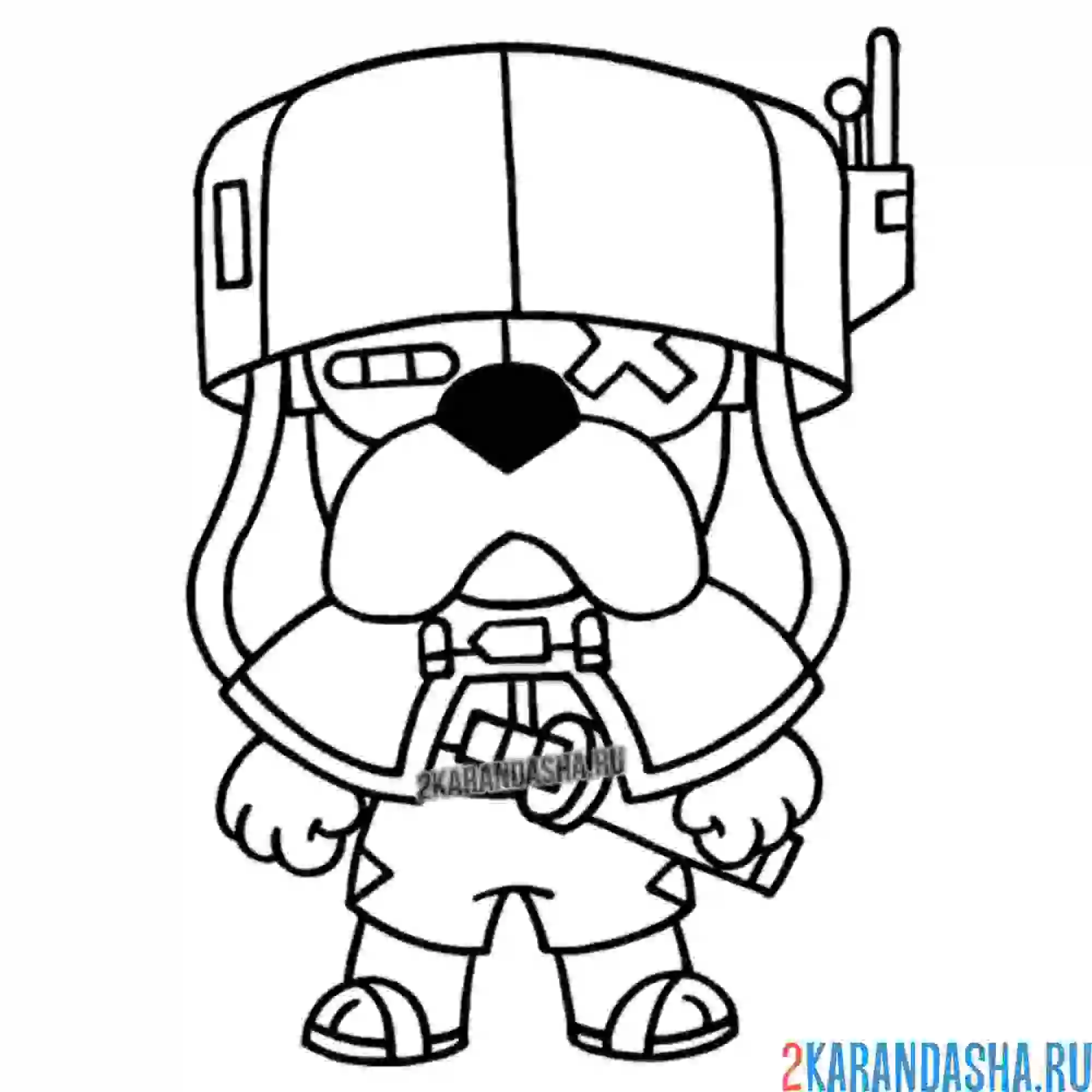 Раскраска генерал гавс ронин