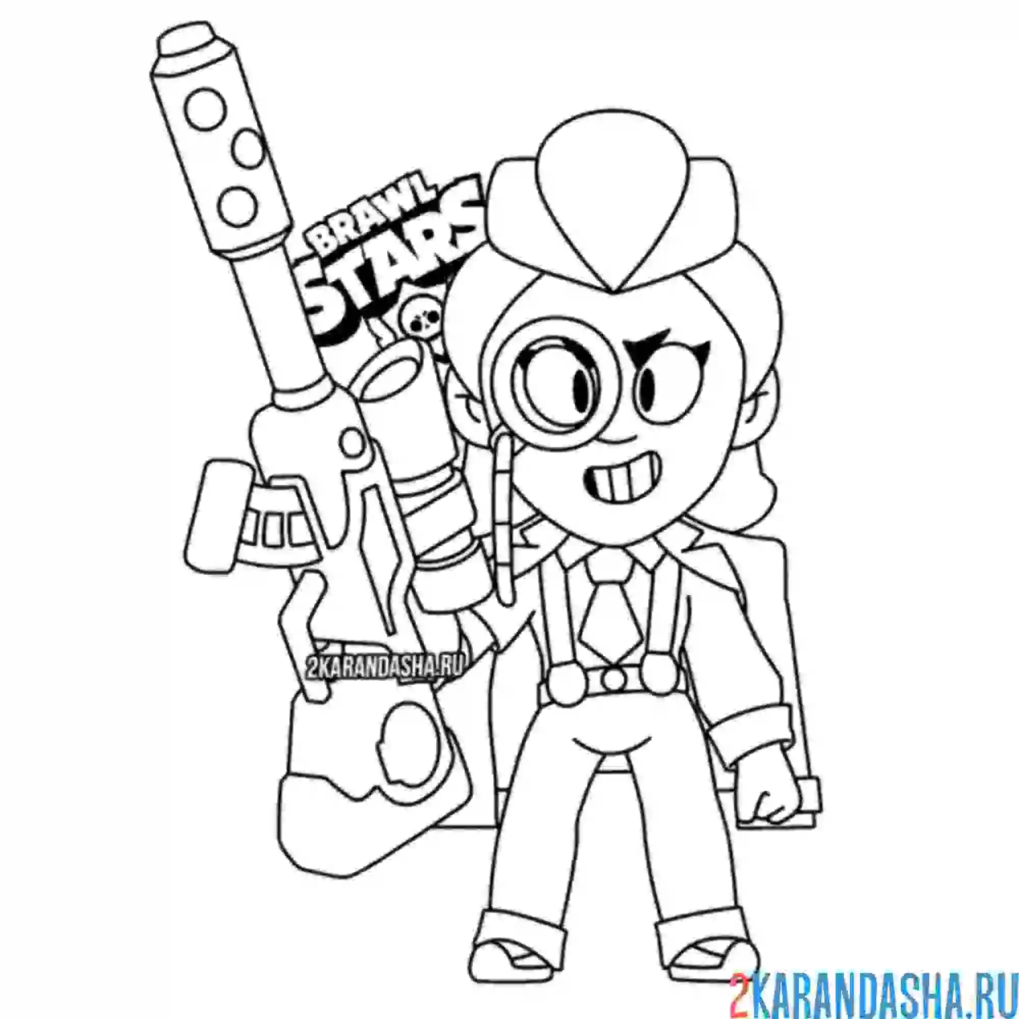 Раскраска голдхэнд белль