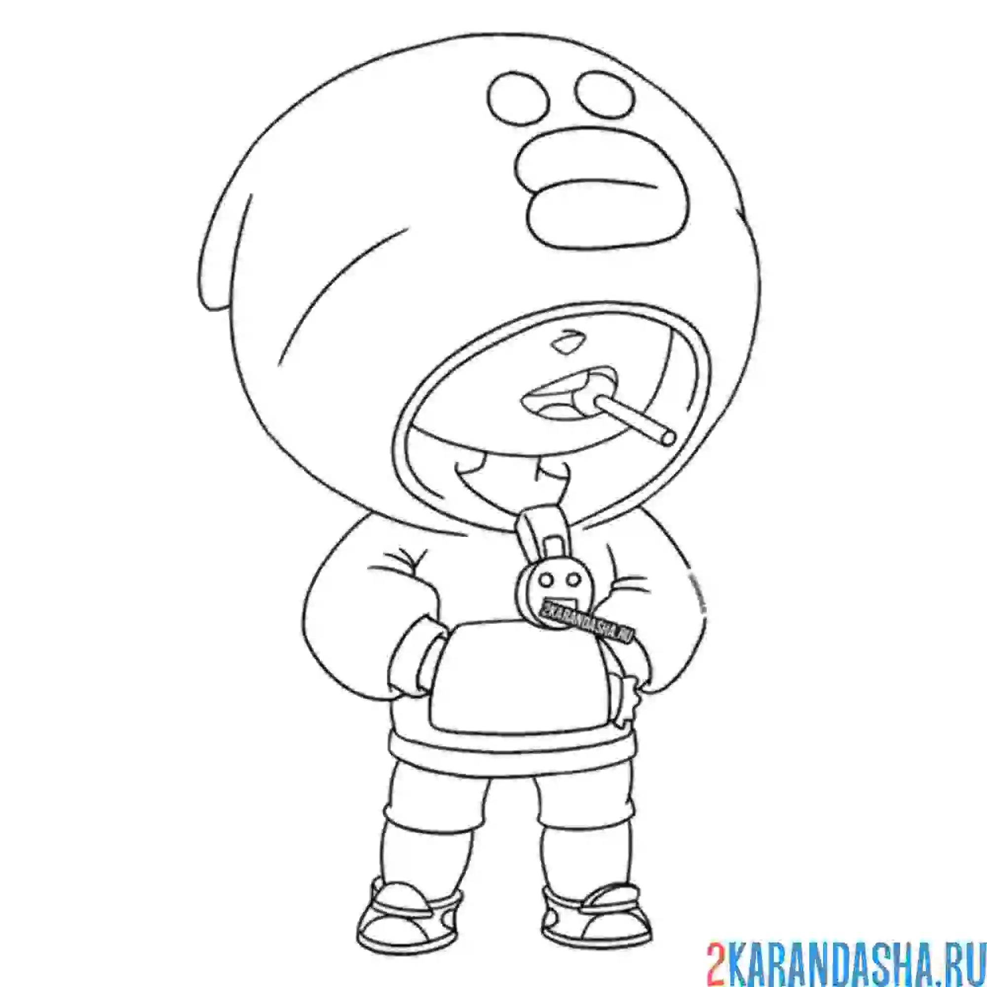 Раскраска леон салли утенок