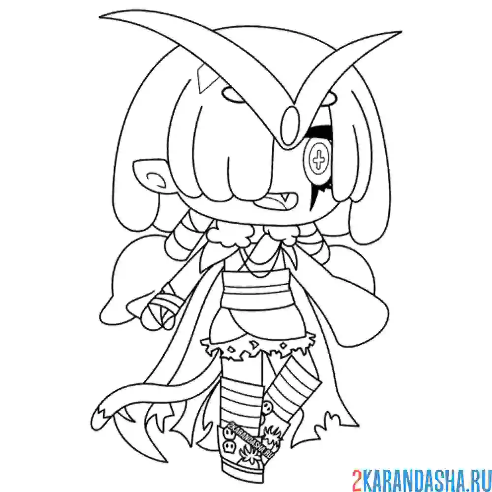 Раскраска муу