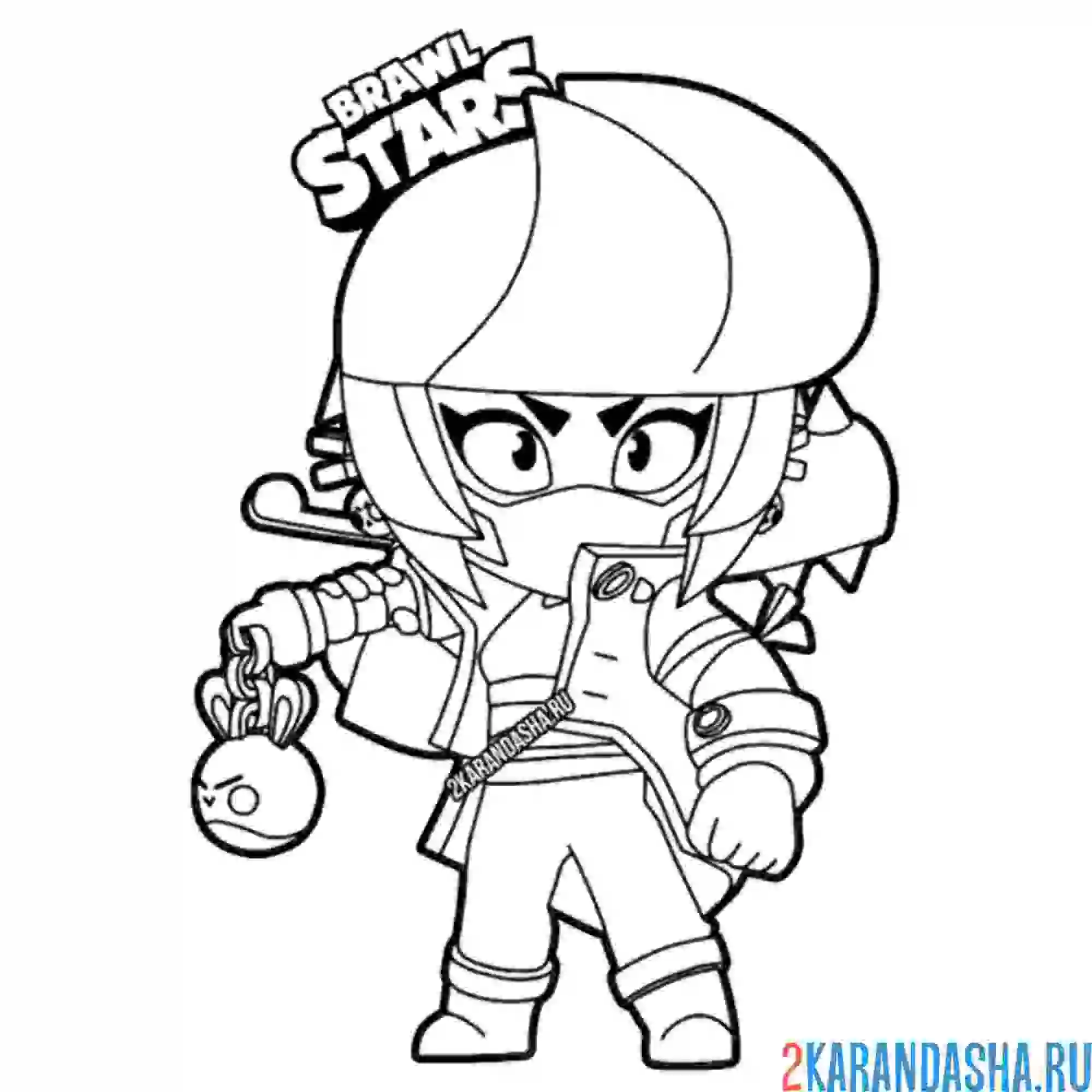 Раскраска ужасная биби новый скин