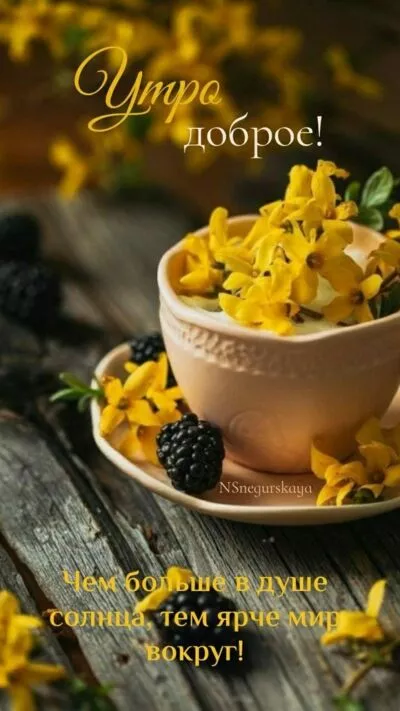 Картинка Доброе утро