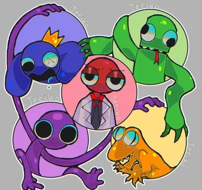 Картинка Радужные друзья