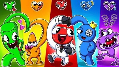 Картинка Радужные друзья