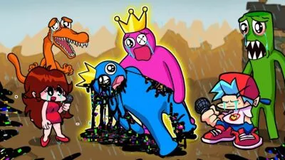 Картинка Радужные друзья