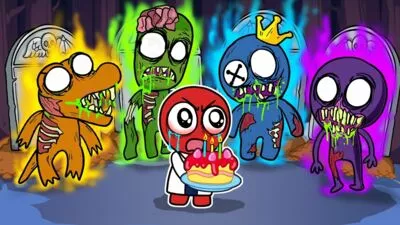 Картинка Радужные друзья