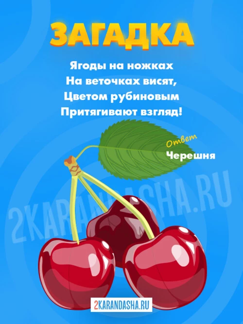 Загадки Черешня