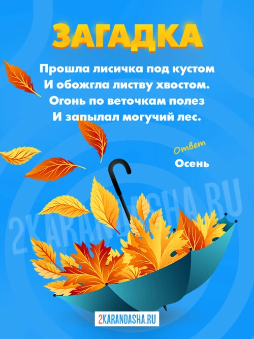 Загадки Для детей 4 года