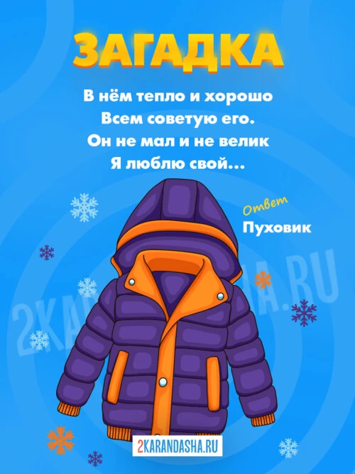 Загадки Куртка