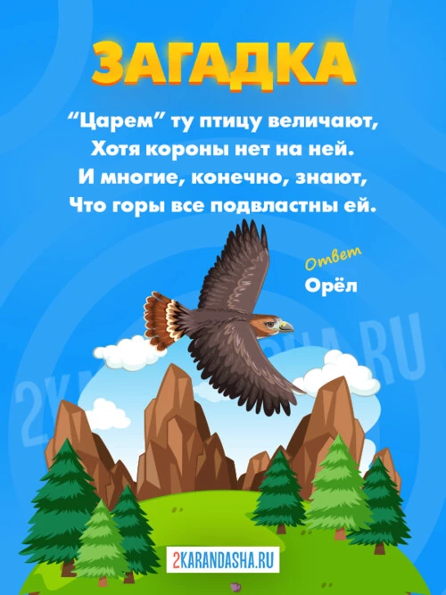 Загадки Орел