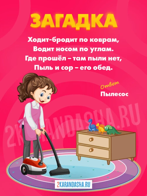 Загадки Пылесос