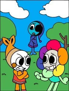 пример раскраски из игры мир денди