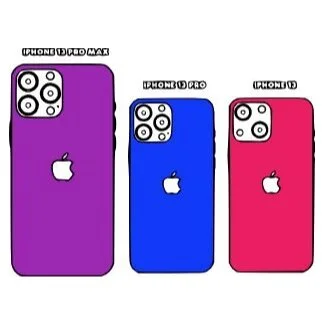 пример раскраски айфон 13 про макс и другие