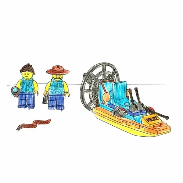 пример раскраски полицейский на работе, сити