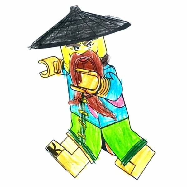 пример раскраски мастер ву