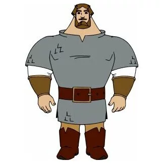 пример раскраски илья муромец большой богатырь