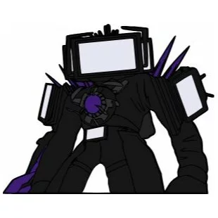 Цветной вариант раскраски титан тв-мен 3.0 скибиди