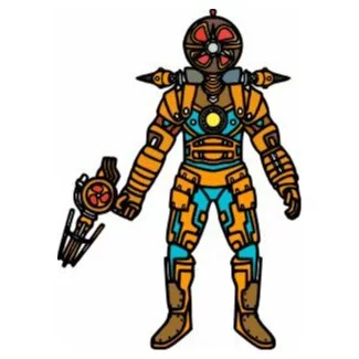 пример раскраски fanman titan скибиди туалет