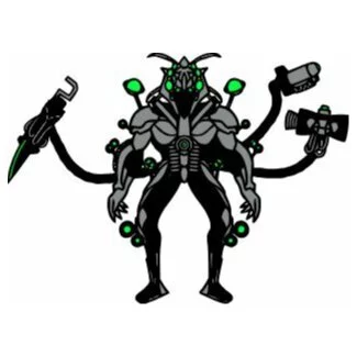 Цветной вариант раскраски counter titan скибиди туалет