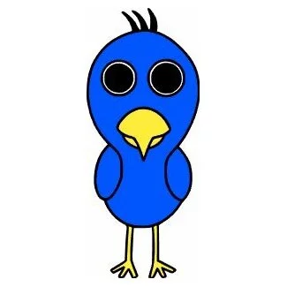 Цветной вариант раскраски курица опила сад банбан