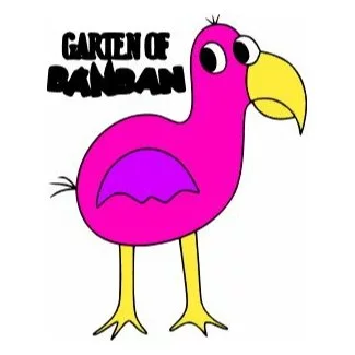 пример раскраски птица сад банбана