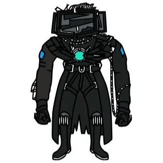 Цветной вариант раскраски новый инфицированный титан тв-мен