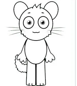 пример раскраски спрунки sky blue (sky)